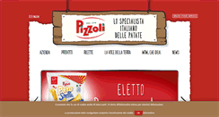 Desktop Screenshot of pizzoli.it