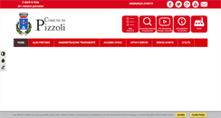 Desktop Screenshot of comune.pizzoli.aq.it